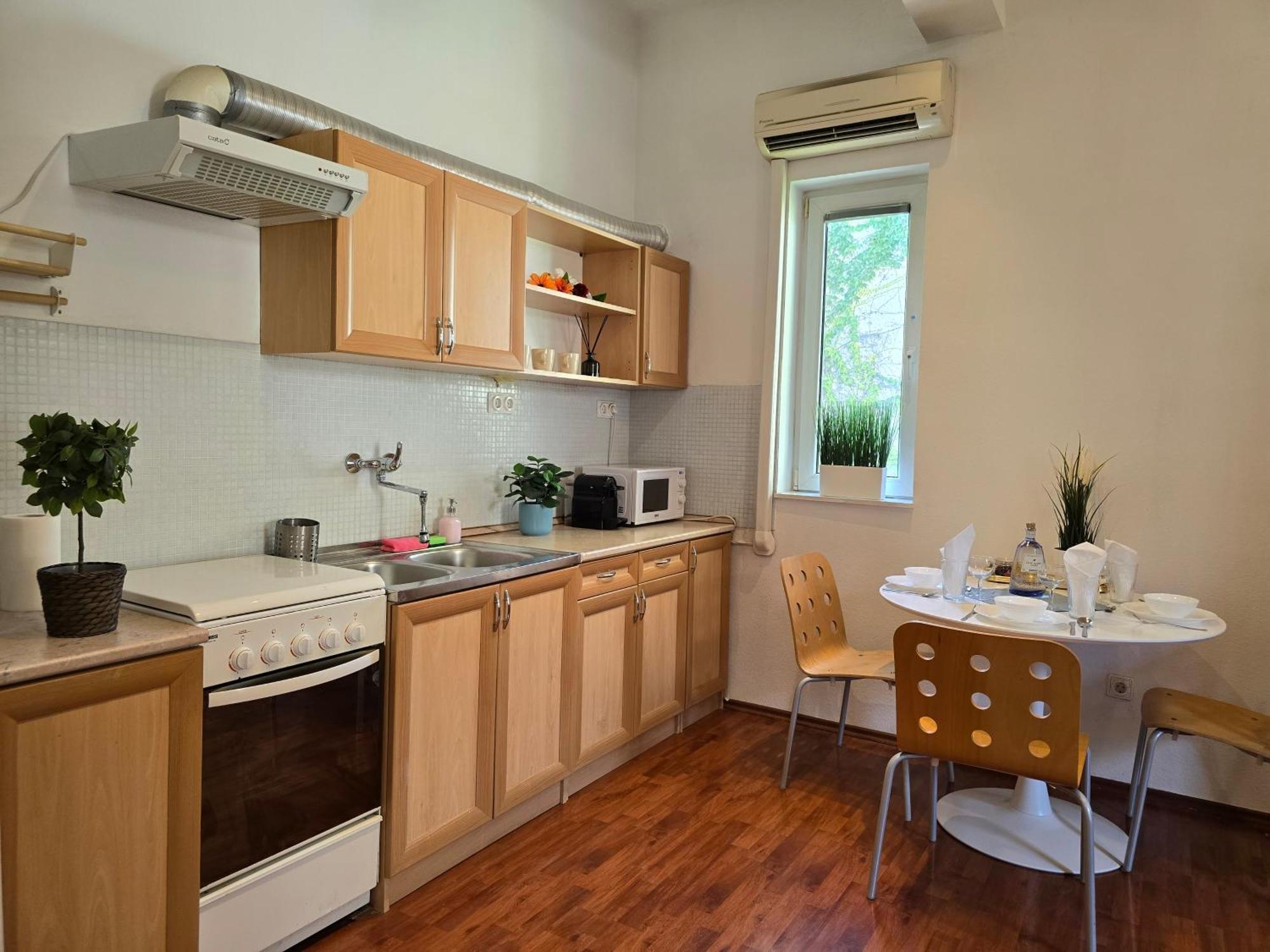 Rakoczi Ter Downtown Near 4-6 Tram Apartment Budapest